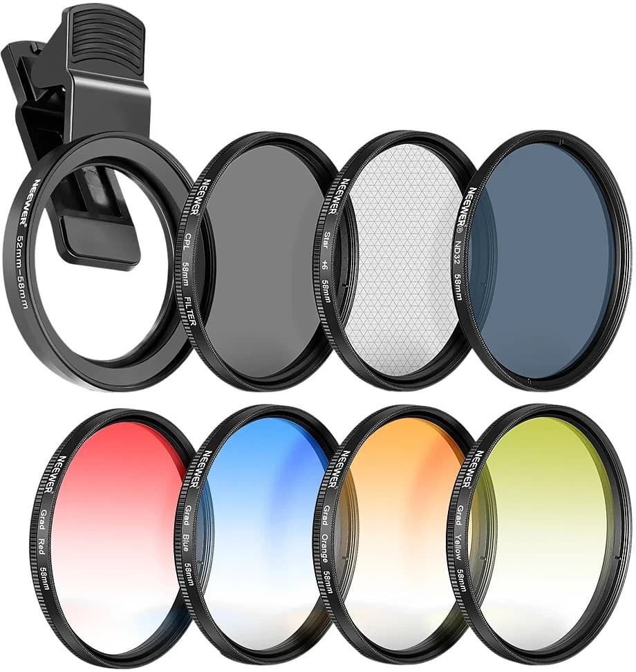 Kit Filtro de Lente Neewer 58MM - Nd32