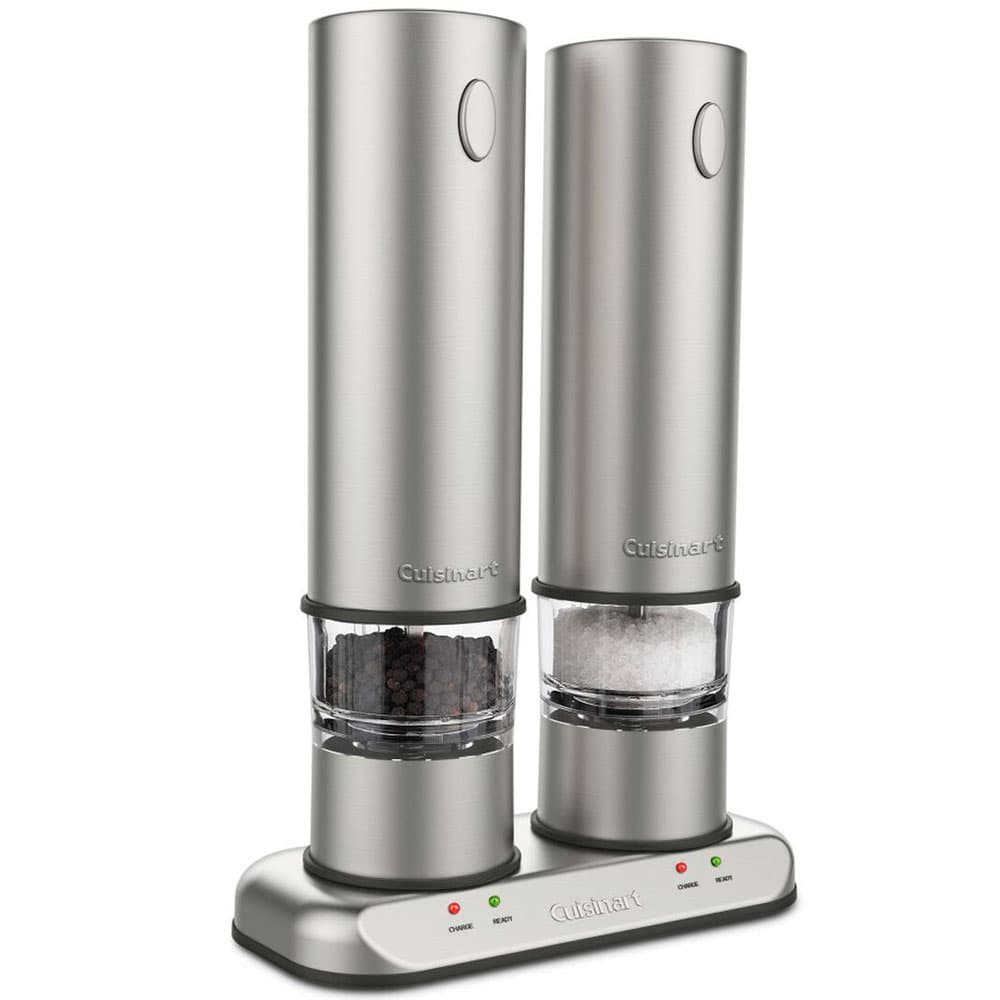 Kit Moedor de Temperos Elétrico Cuisinart Sp-4 Recarregável Bivolt Inoxidável