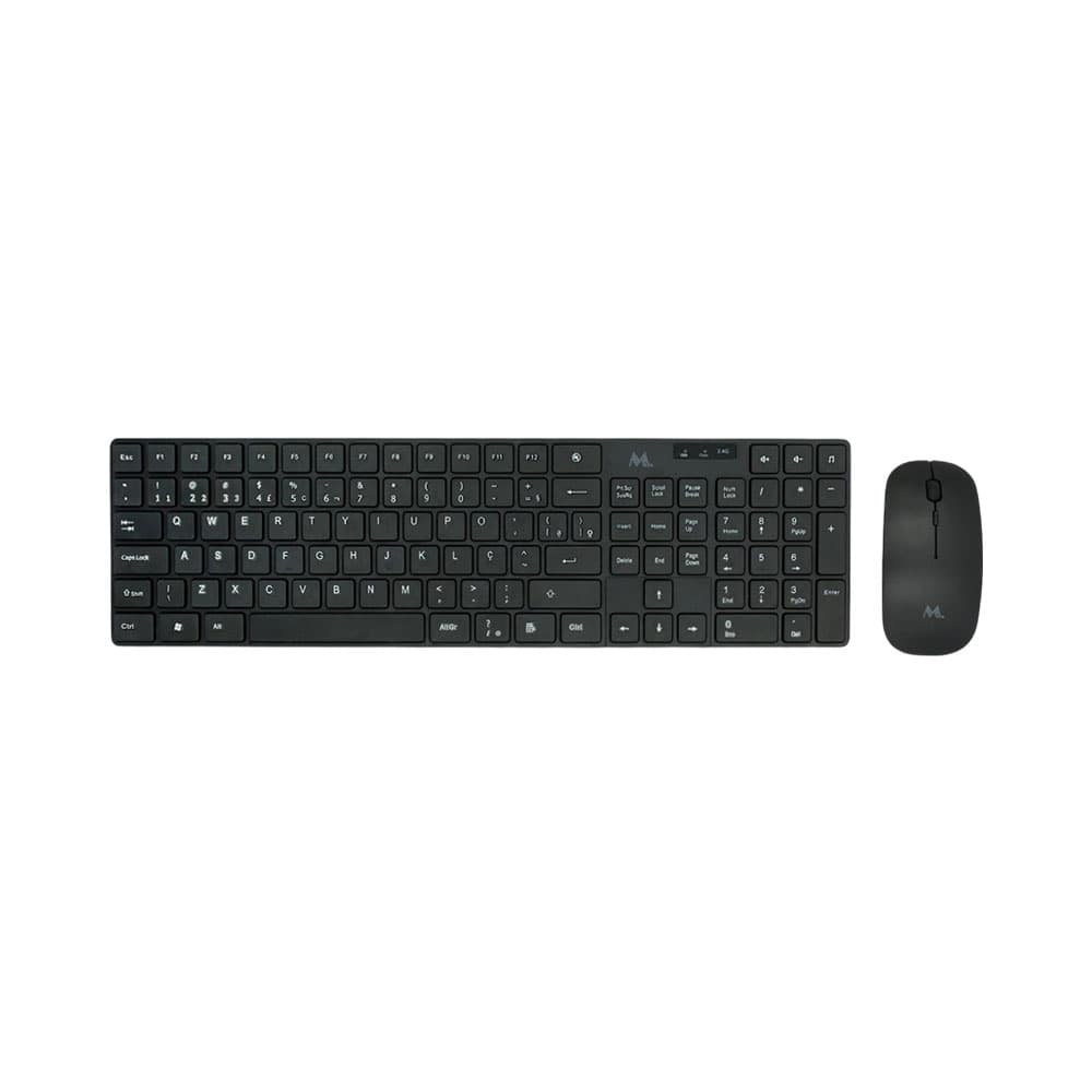 Kit Mouse e Teclado Mtek Km-5197B-Es Preto