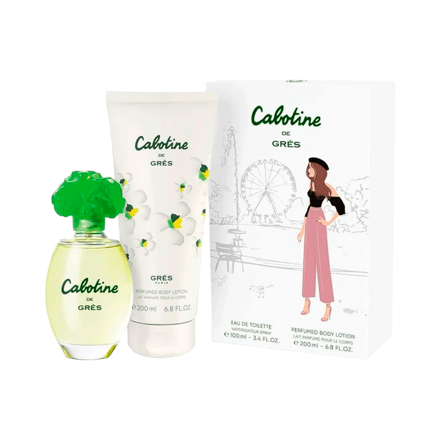 Kit Perfume Cabotine Grés 100ml EDT + Body Lotion 200ml - Feminino