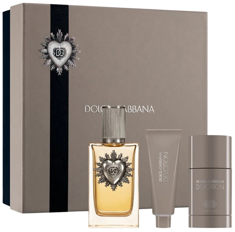 Kit Perfume Dolce&Gabbana Devotion Eau de Parfum 100ml + Desodorante 70G + Shower Gel 50ml - Masculino