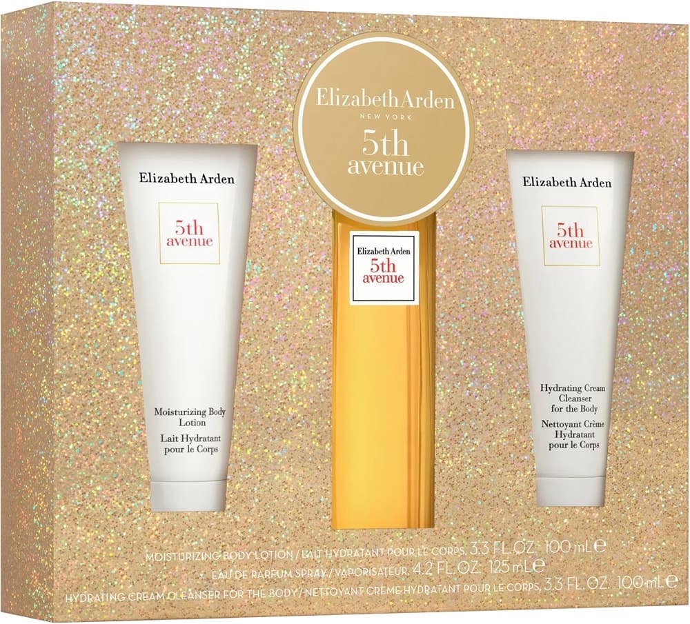 Kit Perfume Elizabeth Arden 5TH Avenue Eau de Parfum 125ml + Loção Corporal + Creme Corporal