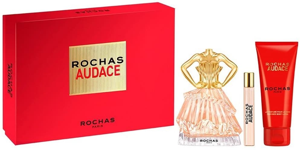 Perfume Rochas Audace Le Parfum 90ml + 7.5ml + Body Lotion 100ml - Feminino