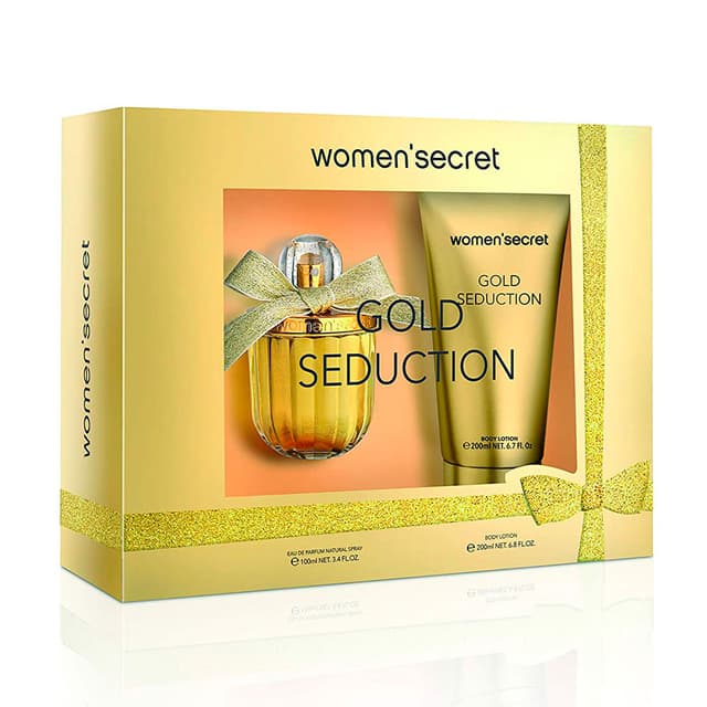 Kit Women Secret Gold Seduction Eau de Toilette 100ml + Creme Hidratante 200ml