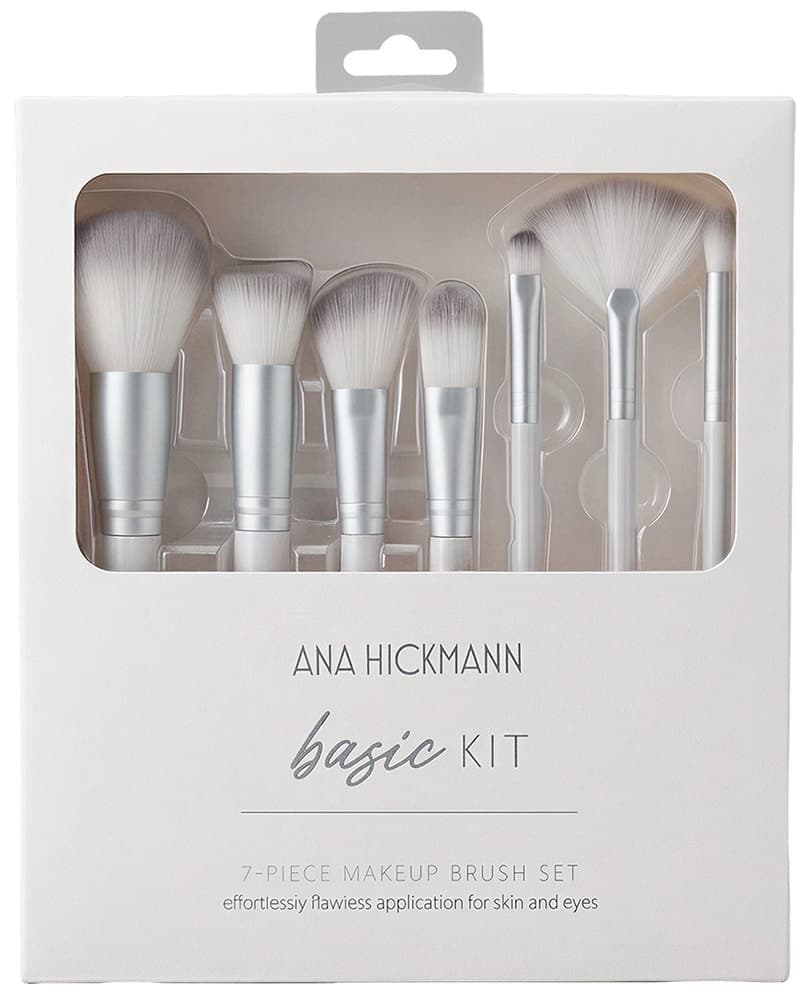 Kit Pincel Ana Hickmann Basic MakeUp Ah044 (7 Unidades)