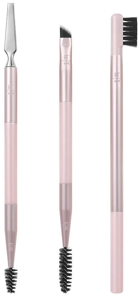 Kit Pincel para Sobrancelha Real Techniques Brow Styling | 0062 (3 Peças)
