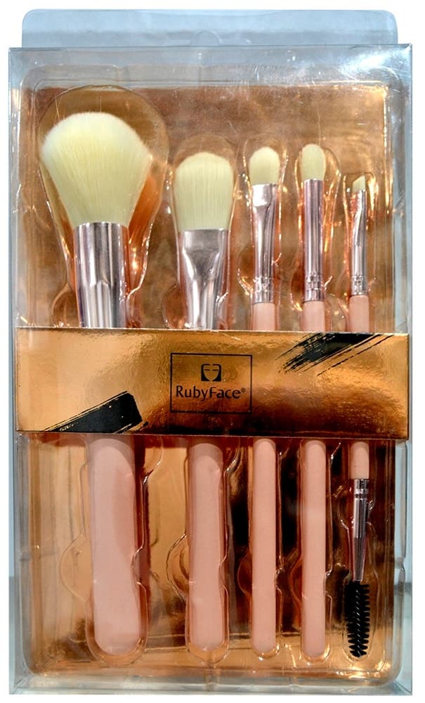 Kit Pincel Ruby Face - 98629 (5 Peças)