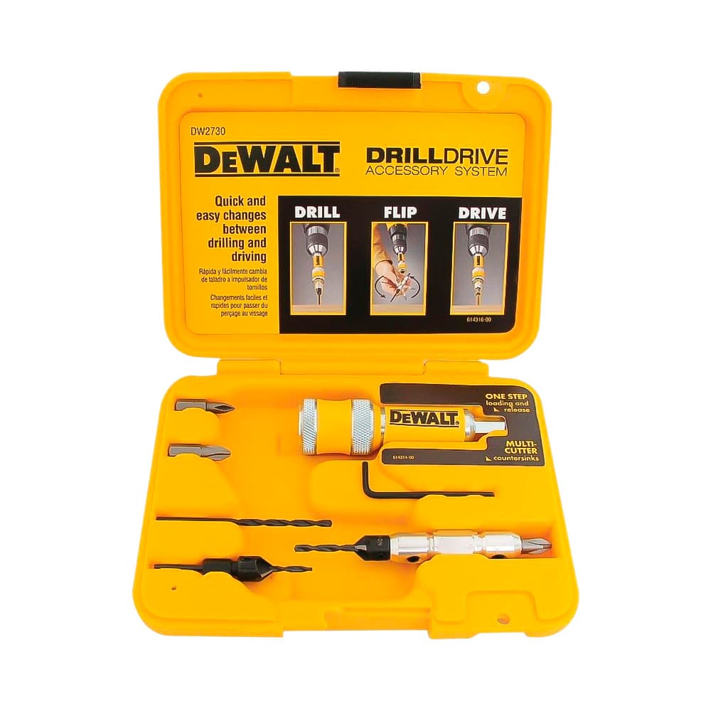 Kit de Pontas e Brocas Dewalt Dw2730 3.55 8 Peças