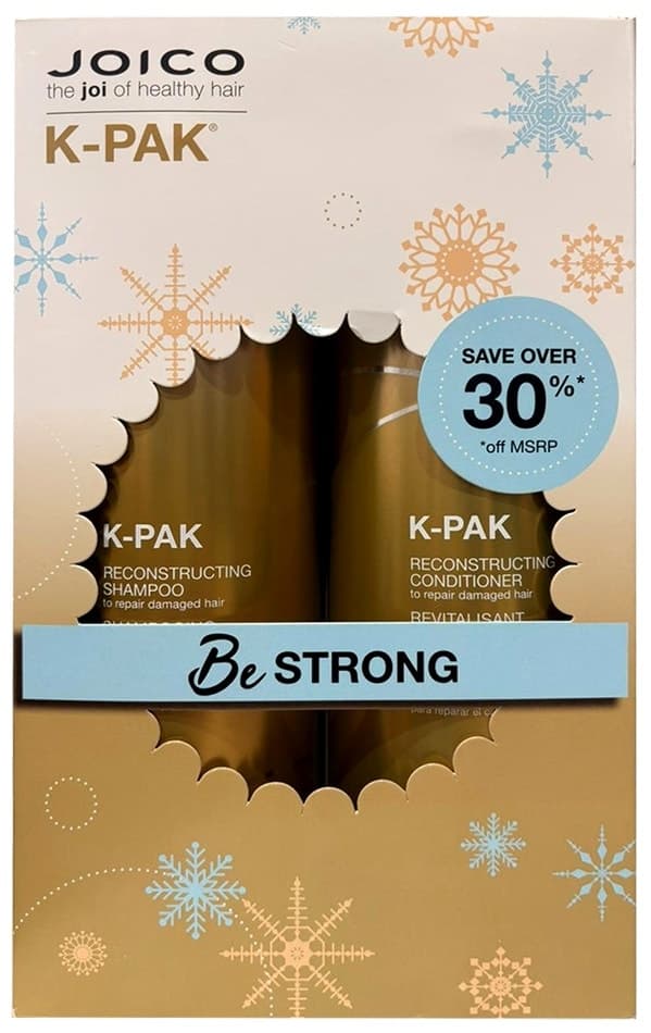 Kit Shampoo + Condicionador Joico K-Pak Reconstructing (2 de 1L)