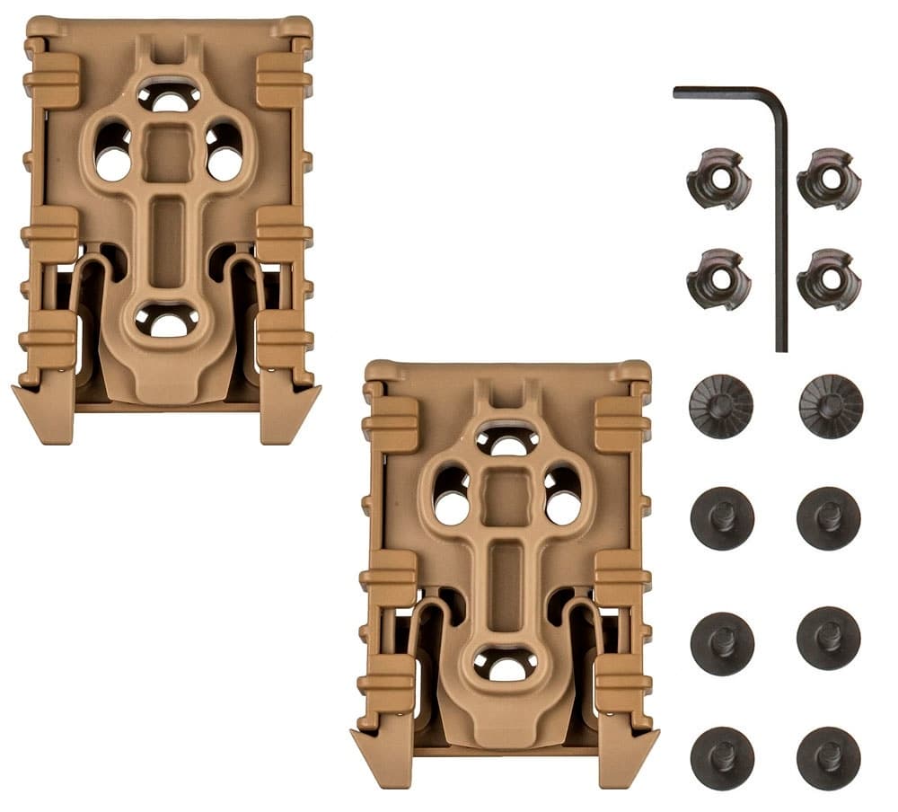 Kit Sistema de Bloqueio Safariland Els-Kit1-55 Marrom