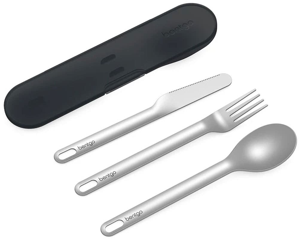 Kit Talher Bentgo Travel Utensil Set - Bgssut-Cb Carbon