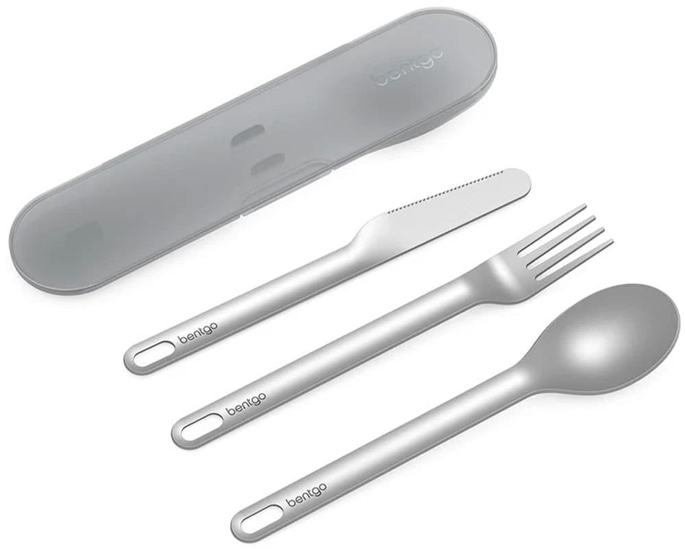 Kit Utensílios Bentgo Travel Utensil Set - Bgssut-Y Cinza