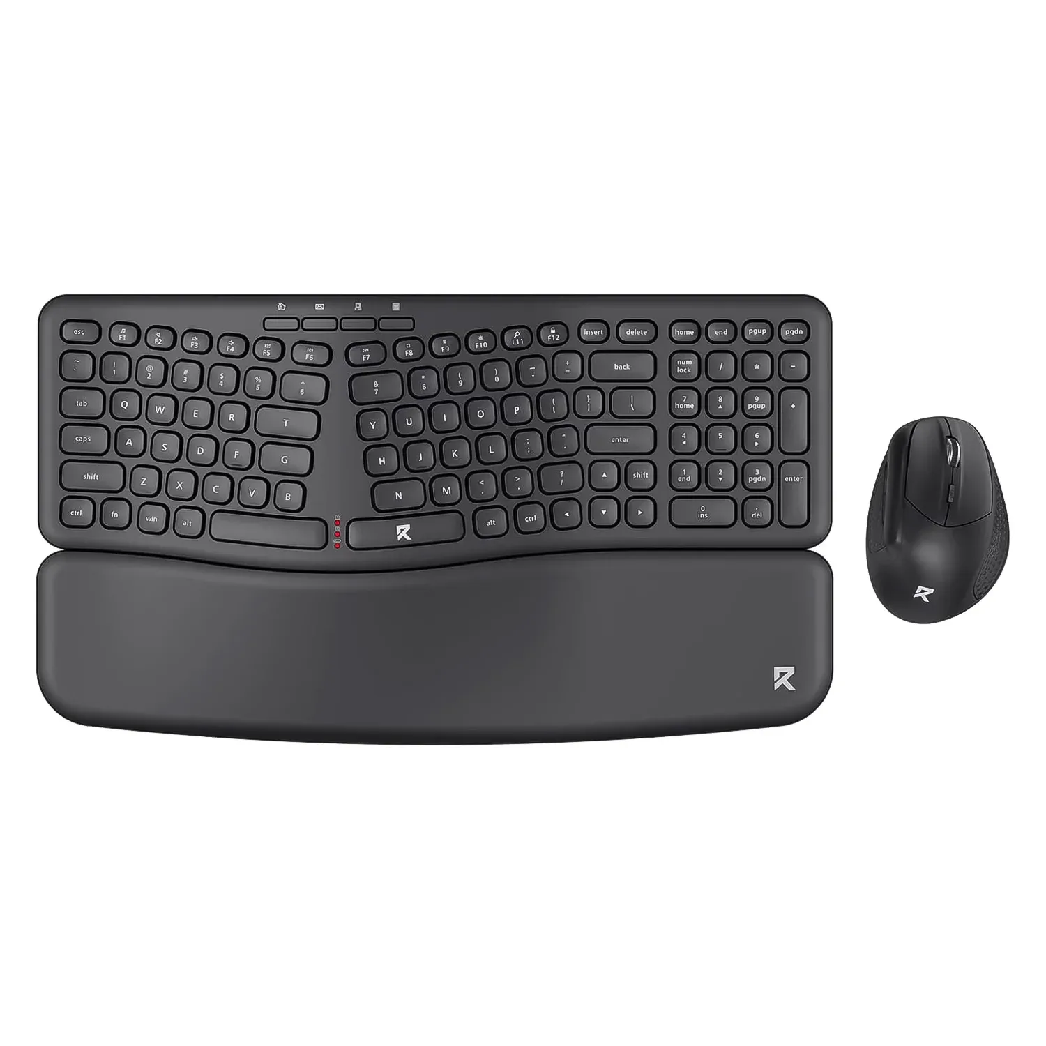 Kit Teclado e Mouse Sem Fio Redragon Bs7162 Preto