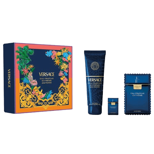 Kit Versace Eua Fraiche Extreme Men 100ml EDP-5ml+SHOWER 150ml
