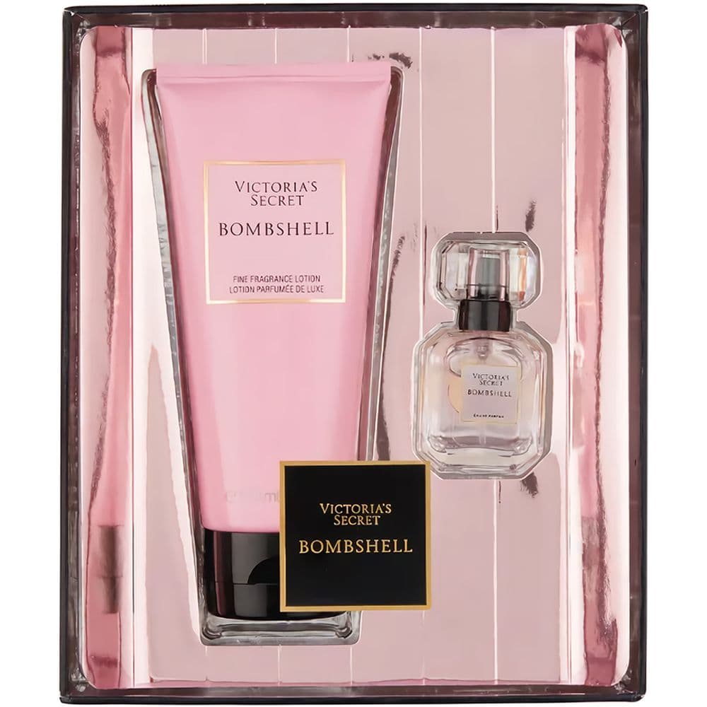 Kit Victoria's Secret Bombshell Body Lotion 100ml + Perfume Miniatura EDP 7.5ml - Feminino