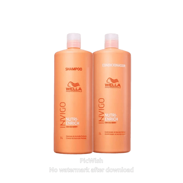 Kit Wella Invigo Nutri Enrich Shampoo + Condicionador 1L