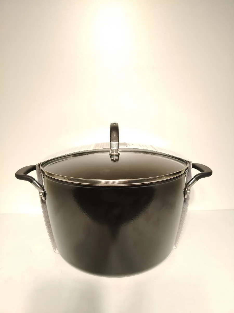 Panela Kitchenaid 84805 Indução Antiaderente Tripla Camada 8L Preta