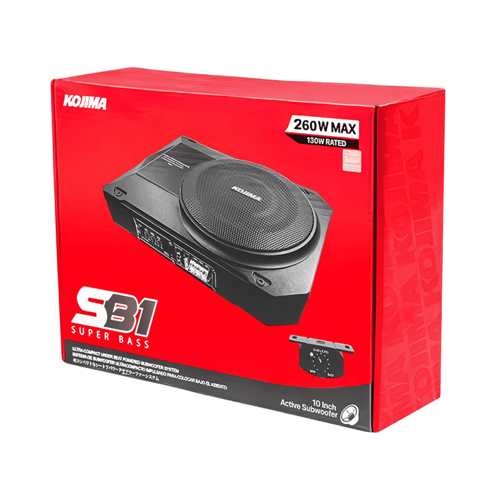 Subwoofer Kojima Sb1 10" 130W/260W Max