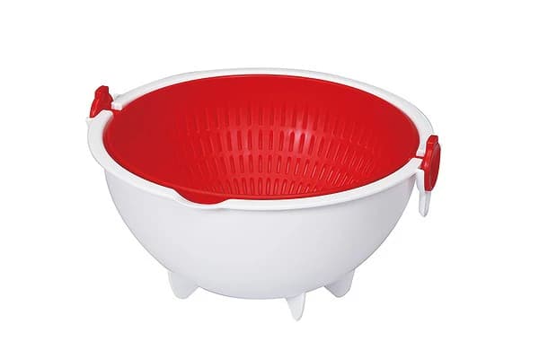 Escorredor Giratório Vermelho Kokubo