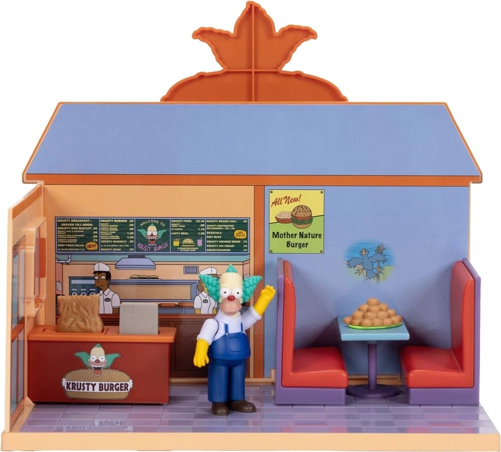 Diorama Krusty Burger The Simpsons Jakks Pacific