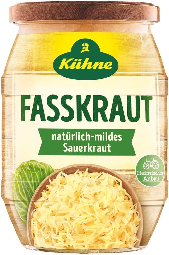 Kühne Fasskraut Naturalmente Suave - 400G