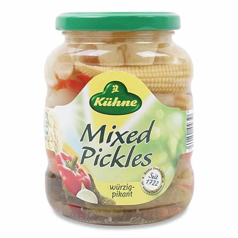 Picles de Vegetais Misto Kuhne 370GR
