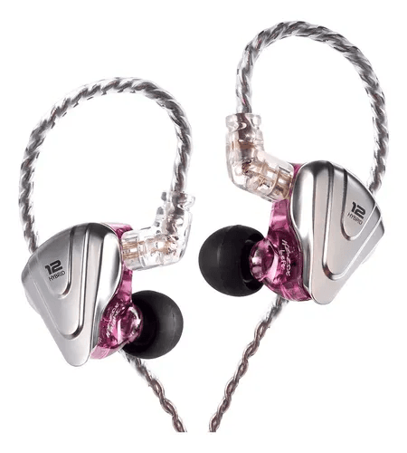 Fones de Ouvido Kz Zsx 3.5Mm Purple