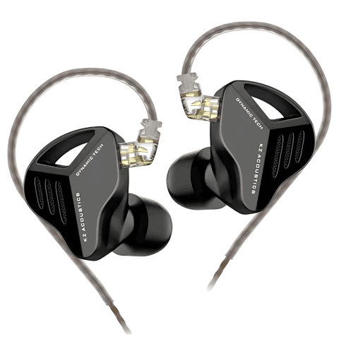 Fones de Ouvido Kz Auricular In-ear Zvx 3.5Mm Black