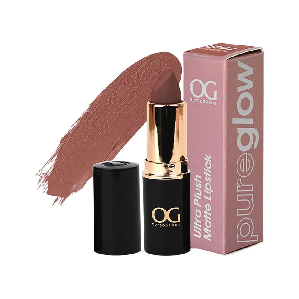 Batom Labial Outdoor Girl Pure Glow Ultra Plush Matte Amberlight 4GR