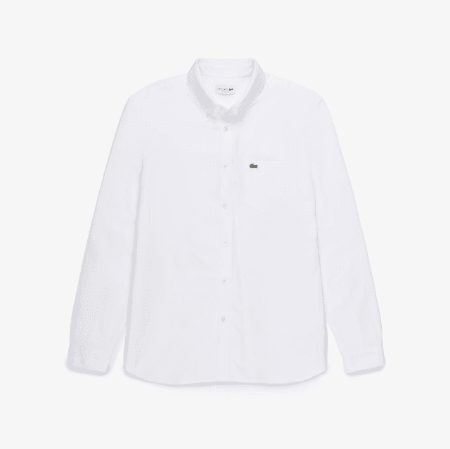 Lacoste Camisa Masc CH1911 23 800 (44) Blanco