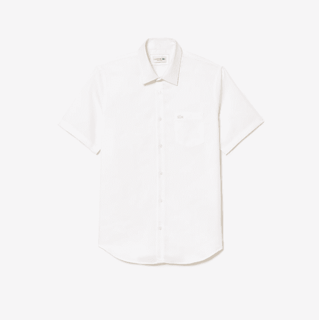 Lacoste Camisa Masc CH8528 23 001 (38) Blanco