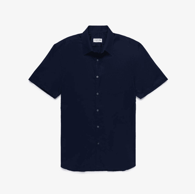 Lacoste Camisa Masc CH8528 23 166 (44) Azul Oscuro