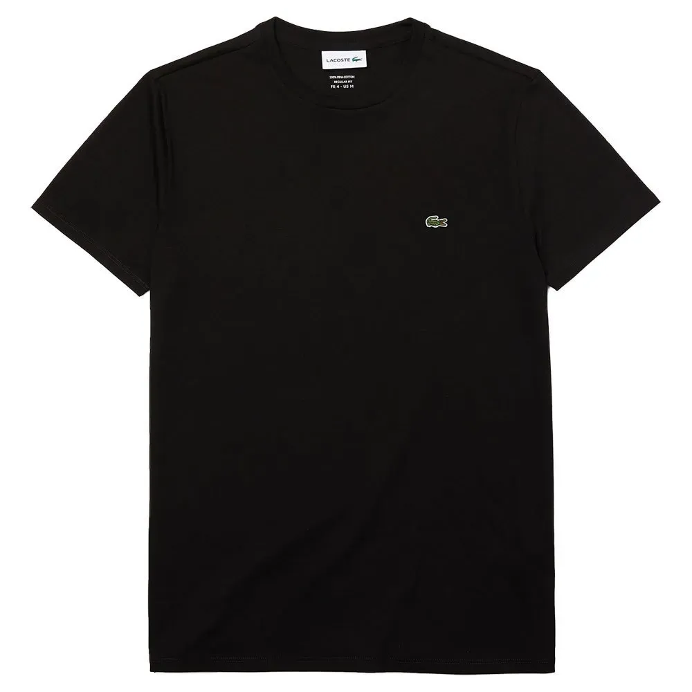 Camiseta Lacoste Classic Th6709 23 031 Preto Tam. 7