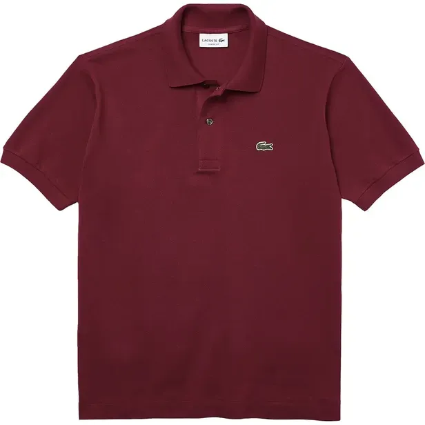 Camiseta Polo Lacoste L1212-23 Bordeaux Tamanho 5