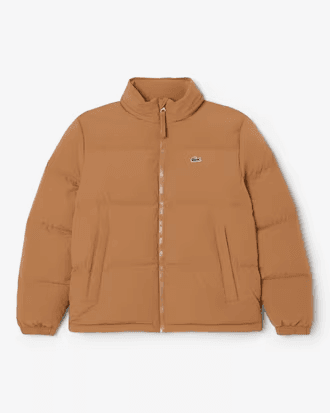 Jaqueta Lacoste Bh5154 52 Marrom Tam. 52