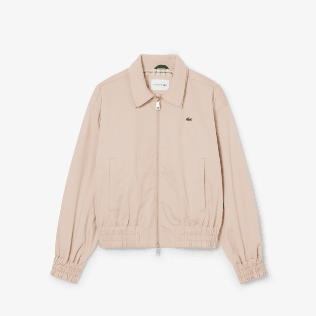 Jaqueta Lacoste Feminina Bf5305 23 X6F (42) Bege