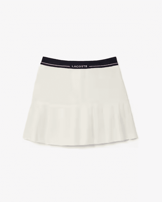Saia Lacoste Falda Fem Jf5323 23 Xfj (36) Branco