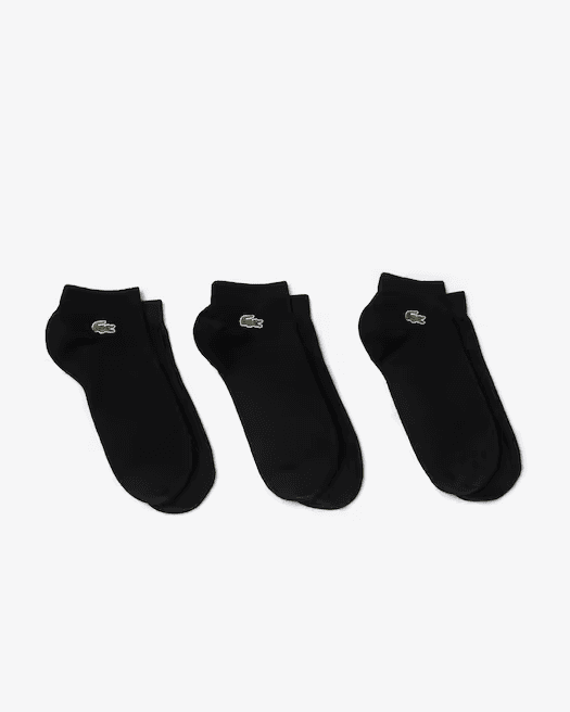 Meias Lacoste Media Pack Ra2917 23 8VM (T) 43 Negro
