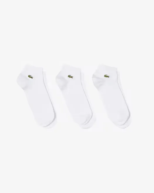 Meias Lacoste Media Pack Unisex Ra2917 Z92 (T) 43 Blanco