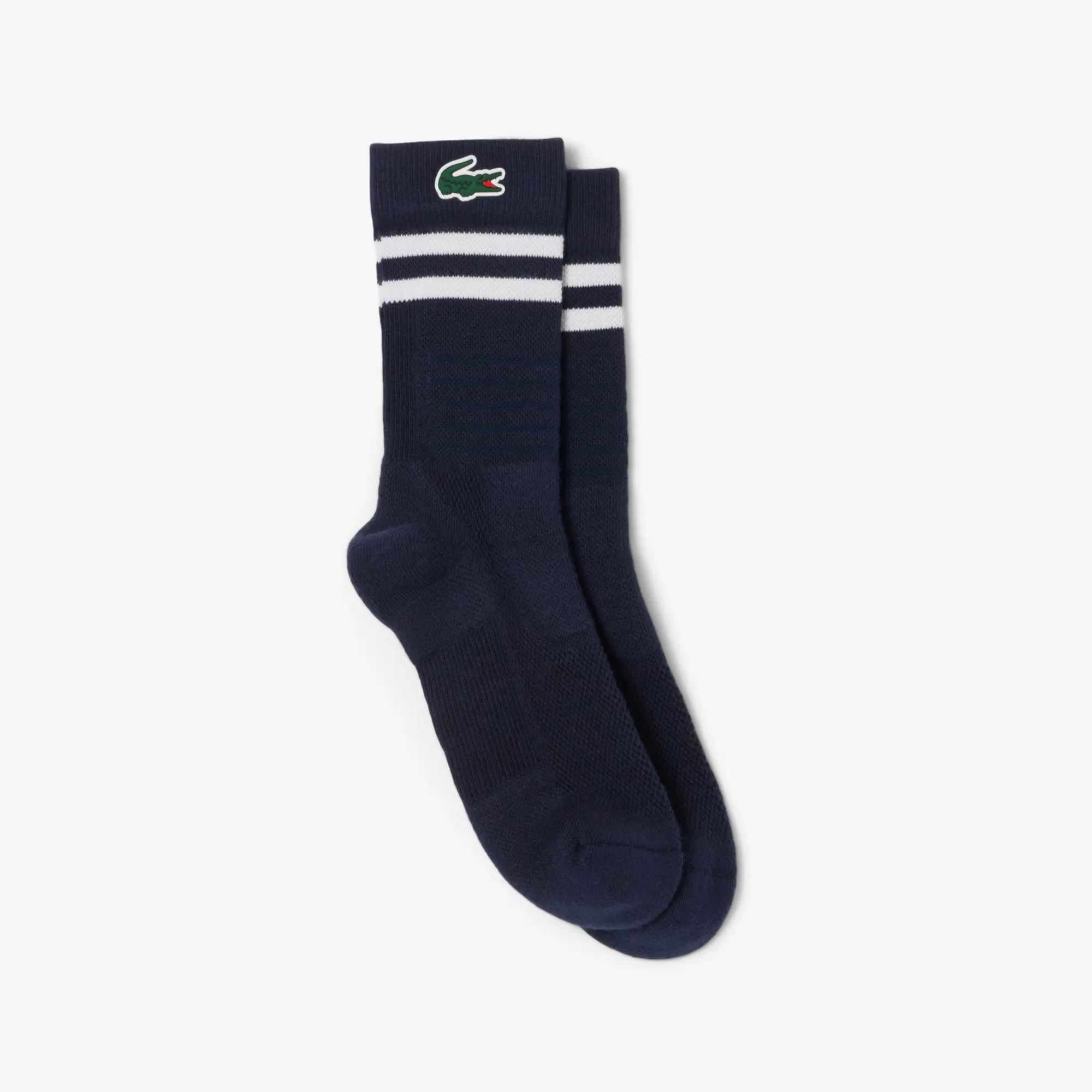 Meias Lacoste Sport 3/4 Ra1095 23 525 Azul Marinho/Branco (T) 43