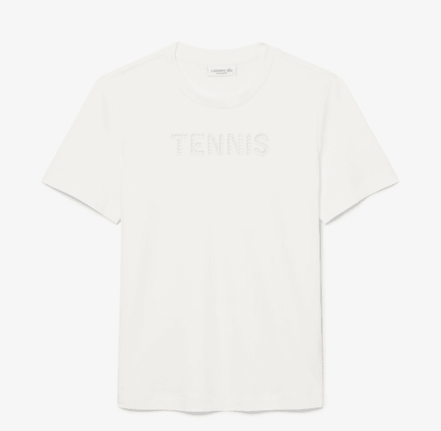 Blusa Feminina Lacoste Remera Fem Tf1831 23 70V (34) Branco