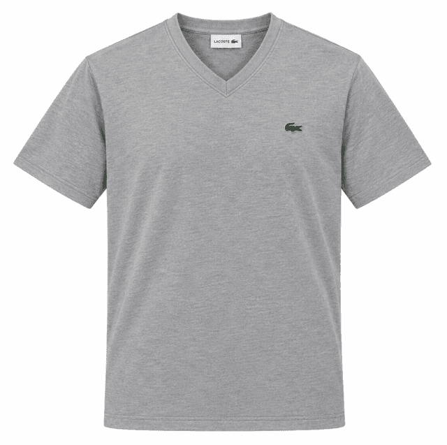 Lacoste Remera Masc TH3202 23 Cca (4) Gris