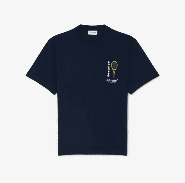 Lacoste Remera Masc TH9991 23 166 (4) Azul Oscuro