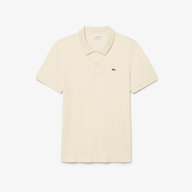 Lacoste Remera Polo Masc DH2050 23 056 (3) Crema