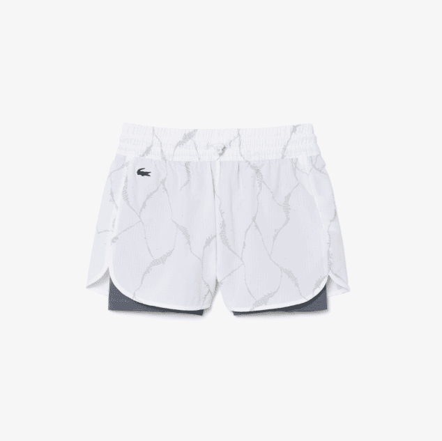 Lacoste Short Fem GF6845 23 Z13 (34) Blanco