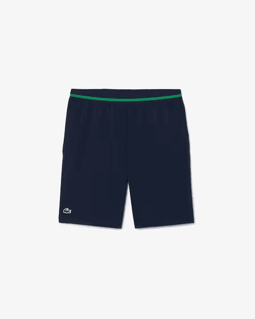 Short Lacoste Masculino Gh7413 23 Rij (6) Azul Marinho/Verde