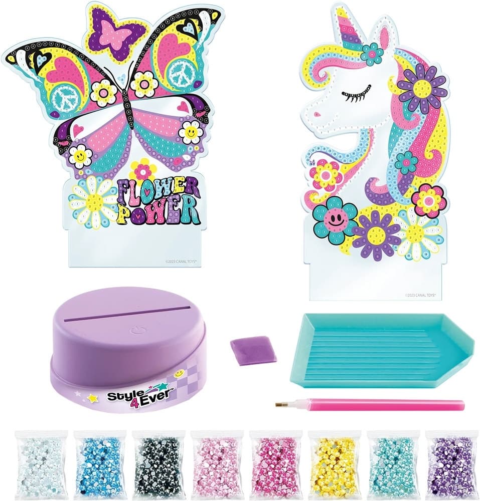 Kit de Lâmpadas Estilo Arte Diamante Canal Toys 4 Ever