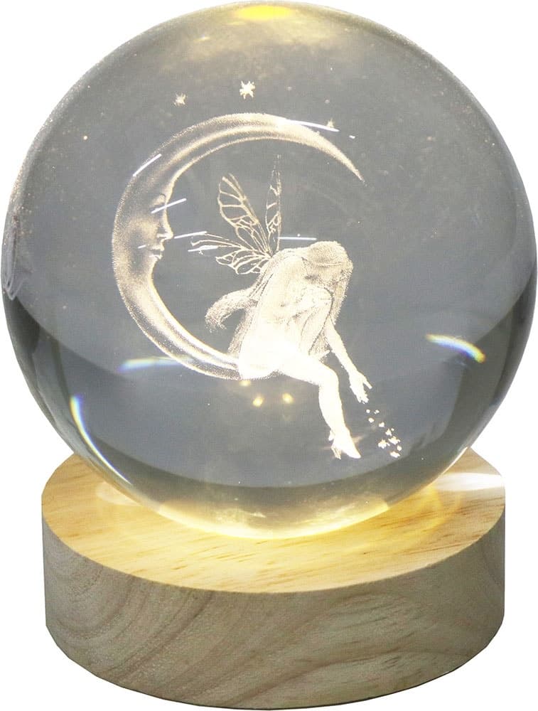Luminária Esfera de Cristal RQLP00M-26 Ada