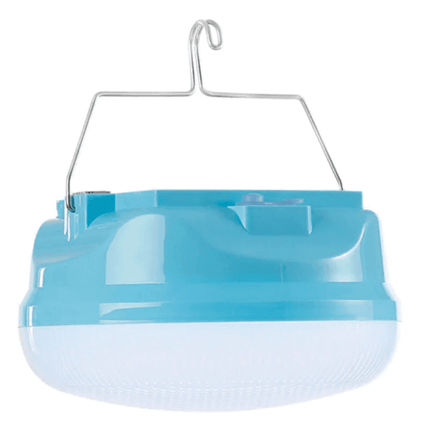 Lâmpada de Emergência LED Luo Lu-2191 2400mAh Recarregável USB Azul