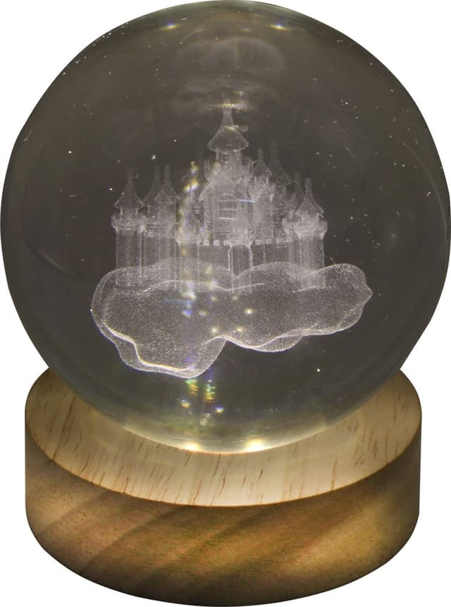 Lâmpada Led Esfera de Cristal 3D Castelo Rpc